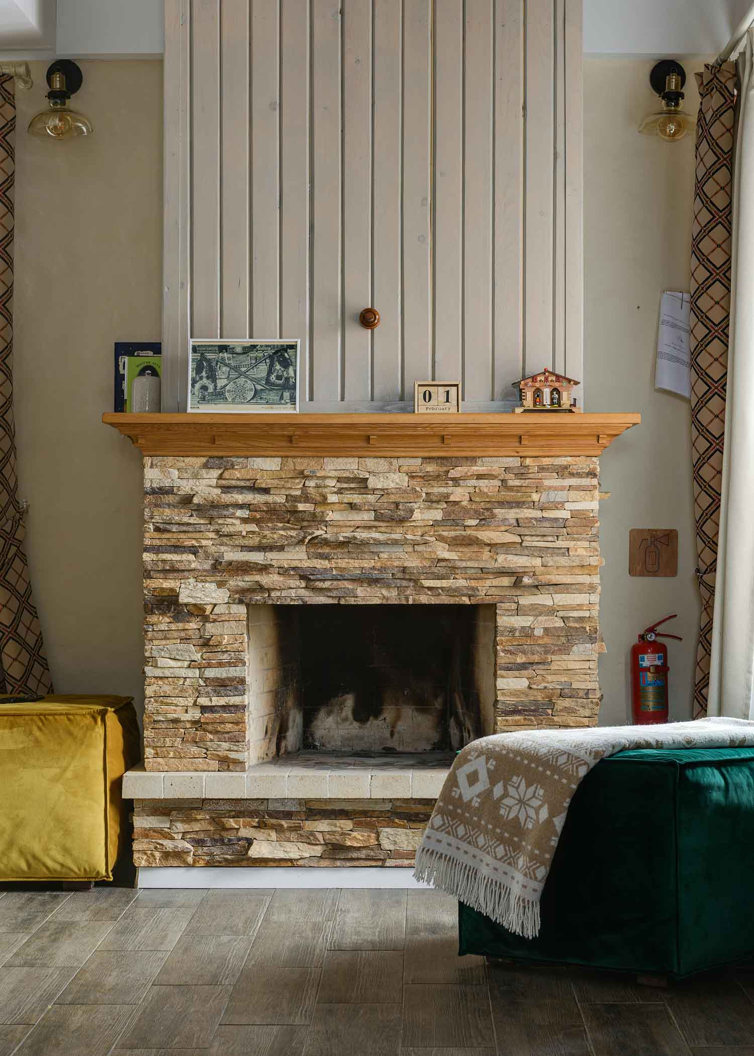 Glen Lake custom mantels